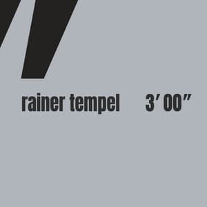 3'00'' - Rainer Tempel