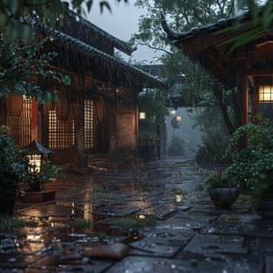 Harmonious Meditation Sounds with Gentle Chill Rain - Meditation Day