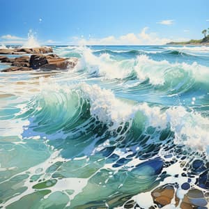 Ritmos Oceánicos Armónicos: Mareas Melódicas - Música fácil de escuchar por la tarde