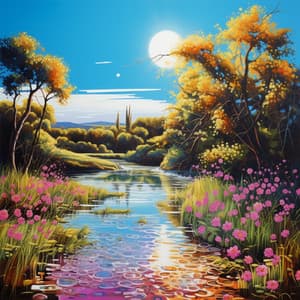 Soothing Binaural Harmony by a Gentle Stream - Instant Relax