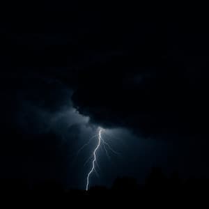 50 Stormy Nights: Dark Skies - 24H Rain Sounds
