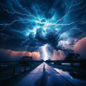Thunder Strikes: Resonant Bass Symphony - Lightning, Thunderstorms & Rain Storm Sounds
