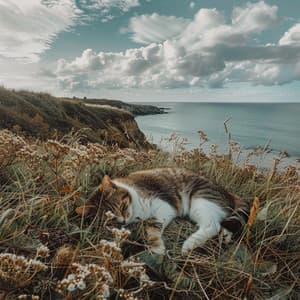 Gatos A Orillas Del Agua Binaural: Arroyos Melódicos - Estudio de ritmos binaurales puros