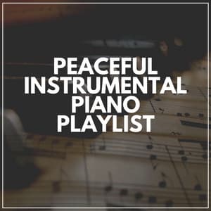 Peaceful Instrumental Piano Playlist - Gentle Piano Music