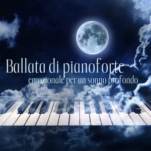 Ballata di pianoforte emozionale per un sonno profondo - Caffè italiano lounge