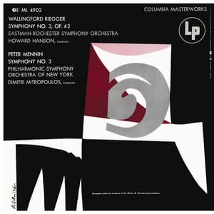 Rieger: Symphony No. 3, Op. 42 - Mennin: Symphony No. 3 - Dimitri Mitropoulos