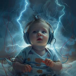 Thunder's Playtime: Baby's Joyful Music - Twinkle Sky Baby Lullabies