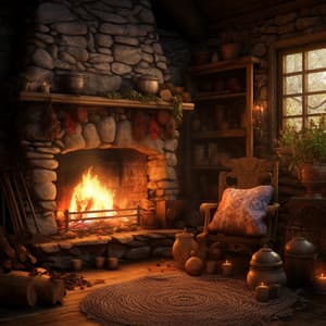 Serenidad De Sueño A La Luz Del Fuego: Música Para Dormir - Ruido y Naturaleza