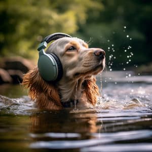 Dogs Haven: River Playful Melody - Rainforest Sounds