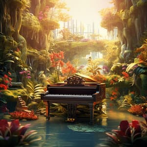 Piano Music: Rainforest Echoes - Piano Mood