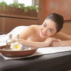 Serene Retreat: Piano Rain in Spa Haven - Sample Rain Library