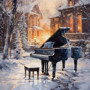 Winter's Night, Jazz Piano Delight - Relaxing Morning Jazz