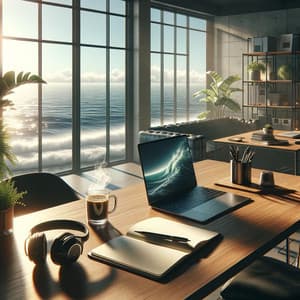 Binaural Oceanic Office: Workday Waves - Alfachronic