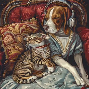 Edles Haustierparadies - Hunde Entspannungsmusik