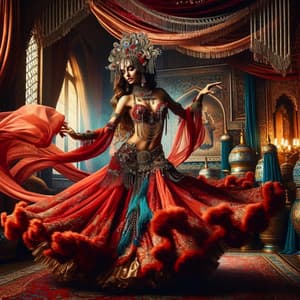 Belly Dance Fantasy: Silken Veils, Golden Sands, Secrets in an Arabian Rhythms - Arabic New Age Music Creation