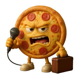 Irritante pizza! | Grappige liedjes - De Tekentovenaar