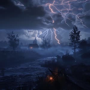 Reflective Thunder Sounds: Meditation for Inner Peace - Rising Higher Meditation