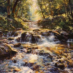 Arroyo Binaural Del Agua: Viaje De Meditación - Meditación Trascendental