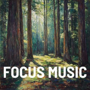 Concentration Boost with River Stream Noise - Focus Music