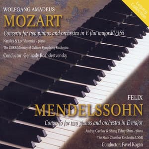 Mozart & Mendelssohn: Concertos for Two Pianos - USSR State Chamber Orchestra