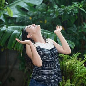 Rainfall Serenity: Binaural Relaxation Symphony - Rain and Thunder Sounds