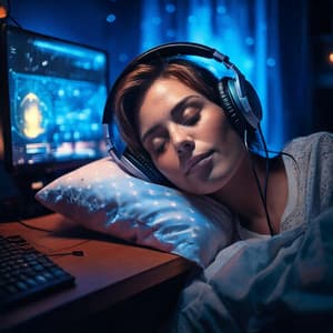 Lofi Sleep Flow: Soothing Night Sounds - Gentle Lofi Music