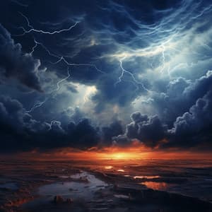 Música En El Trueno Calmante: Armonía De Relajación - ASMR Anónimo