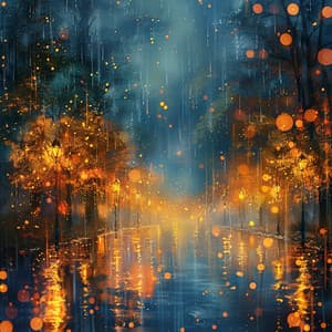 Relajante Lluvia Binaural Con Ambiente De Trueno - Alivio del estrés calmado