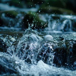 Creek Cadence: Rhythmic Water Tunes - Four Robes