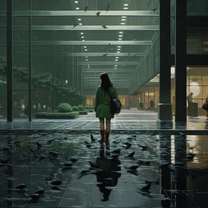 Ritmos De Lluvia: Conexión Armoniosa De Enfoque - Noche Nublada