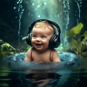 Water Cradle: Gentle Baby Tones - Cool Babies