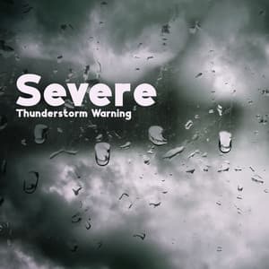 Severe Thunderstorm Warning – Heavy Rain And Sounds For Sleeping - Nature And Noise
