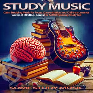 Study Music - Calm Studying Music for Focus, Concentration and Chill Instrumental Covers of 80's Rock Songs For ADHD Relaxing Study Aid - Some Study Music