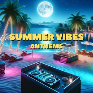 Summer Vibes Anthems: Nightlife and Island Ambiance 2024 - Beach House Chillout Music Academy