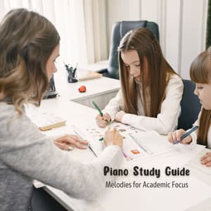 Piano Study Guide: Melodies for Academic Focus - Background Jazz for Studying