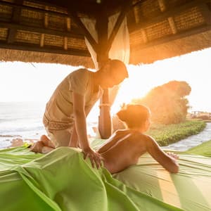 Binaural Massage Bliss: Ocean's Soothing Serenity - Binaural Astro Lab