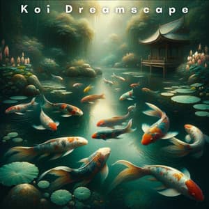 Koi Dreamscape: A Lush Odyssey Through Serene Realms - Synthetica Koi