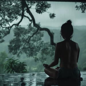 Melodías Relajantes De Lluvia: Lluvias De Serenidad - Vibraciones binaurales