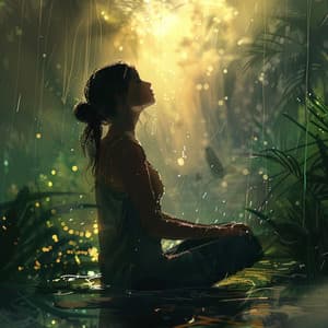 Yoga Bajo La Lluvia: Sonidos De Agua Fluyendo - Tonos curativos para ti