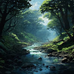 Flujo De Melodías: Armonía Del Río - Musica del bosque