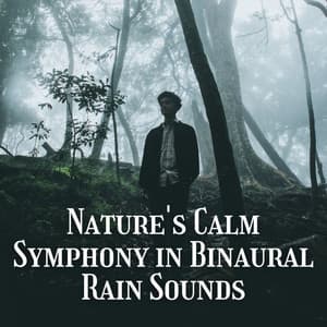 Nature's Calm Symphony in Binaural Rain Sounds - Calming Beats