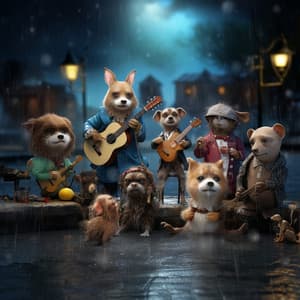 Rain Companions: Pet Acoustic Serenity - Rain Sound Experience