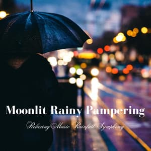 Moonlit Rainy Pampering: Relaxing Music Rainfall Symphony - Relaxing Zen Music Therapy