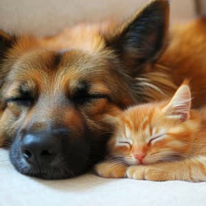 Relaxing Tunes for Pets' Quiet Time - Binaural Beats Entertainment