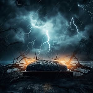 Thunderous Slumber: Gentle Night Tunes - Daily Calm