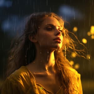 Tranquilidad Del Gotero De Lluvia - Estación tormentosa