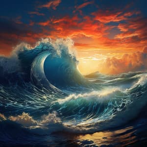 Wave's Echo: Nature's Soothing Symphony - Smooth Dinner Music