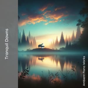 Tranquil Dawns: Peaceful Pearls of Daybreak - Ambient Piano Works