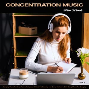Concentration Music for Work: Studying Music for Deep Focus, Background Music For Reading and Comprehension, Calm Study Music For Studying, Vol. 3 - Concentration Music for Work