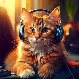 Feline Grace: Music for Cats' Serenity - Dinner Music Chillout